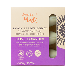 Mydło oliwne z olejkiem lawendowym 3 x 150 g