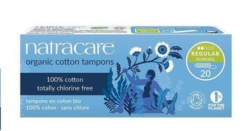 Tampony higieniczne z bio-bawełny REGULAR 20 szt.