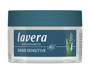 BASIS SENSITIV Łagodzący krem na noc z bio-aloesem i bio-olejem migdałowym