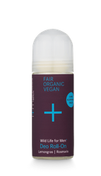 WILD LIFE for Men Dezodorant roll-on z trawą cytrynową i rozmarynem