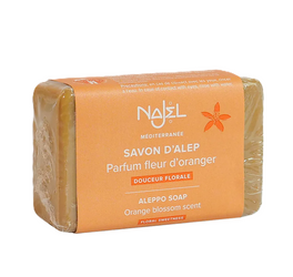 Mydło z Aleppo z kwiatem pomarańczy
