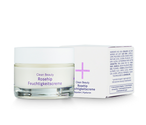 CLEAN BEAUTY Krem nawilżający z dziką różą, skwalanem i kwasem hialuronowym