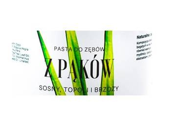 Pasta do zębów Z PĄKÓW SOSNY, TOPOLI I BRZOZY 10 ml