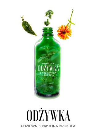 Stylizująca odżywka do włosów Z POZIEWNIKA I BROKUŁU 150 ml