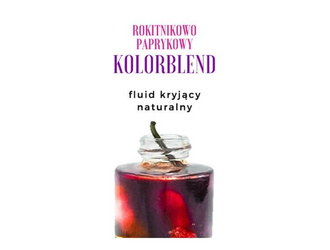 KOLORBLEND Kryjący fluid rokitnikowo-paprykowy ODCIEŃ 3 neutralny średni 3 ml