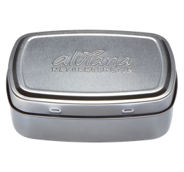 Mydelniczka aluminiowa z wieczkiem