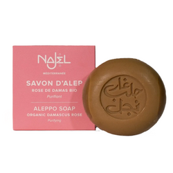 Mydło z Aleppo z bio-różą damasceńską