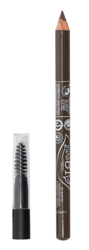Kredka ze szczoteczką do oczu i brwi SZARY BRĄZ 28