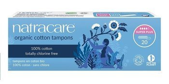 Tampony higieniczne z bio-bawełny SUPER PLUS 20 szt.