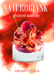 Naturalny błyszczyk do ust CEGŁA