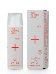MIX & MATCH Anti-UV Fluid do twarzy SPF 50 z ceramidami i ektoiną