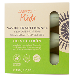 Mydło oliwne z olejkiem z trawy cytrynowej 3 x 150 g