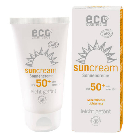 Krem na słońce SPF 50+ z bio-rokitnikiem LEKKO TONOWANY