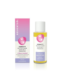 Dwufazowy olejek do twarzy RÓŻA + LAWENDA z ekstraktem z jemioły