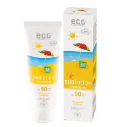 Emulsja na słońce SPF 50 z bio-aloesem i olejem bio-karania
