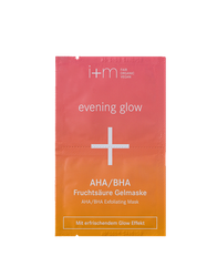 Żelowa maseczka rozświetlająca EVENING GLOW z kwasami owocowymi AHA/BHA