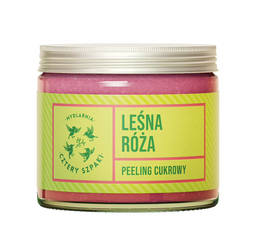 Cukrowy peeling do ciała LEŚNA RÓŻA