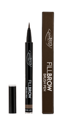 Pisak do wypełniania brwi z precyzyjnym pędzelkiem 02 JASNY BRĄZ