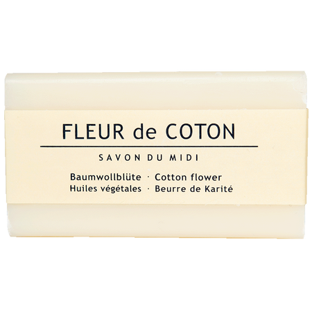 Mydło z masłem shea FLEUR de COTON (kwiat bawełny)