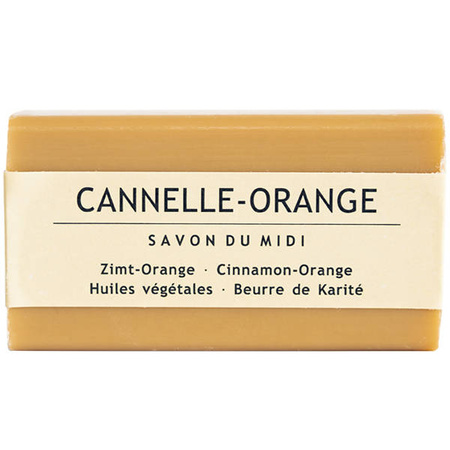 Mydło z masłem shea CANELLE-ORANGE (Cynamon & Pomarańcza)