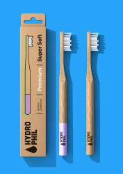 Ekologiczna szczoteczka do zębów PREMIUM super soft (FIOLETOWA) 1 szt.