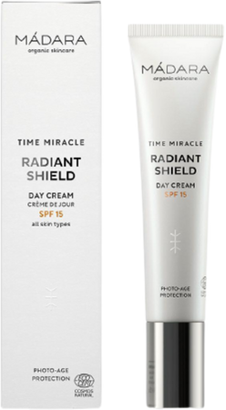 TIME MIRACLE Przeciwzmarszczkowy krem na dzień SPF 15 RADIANT SHIELD